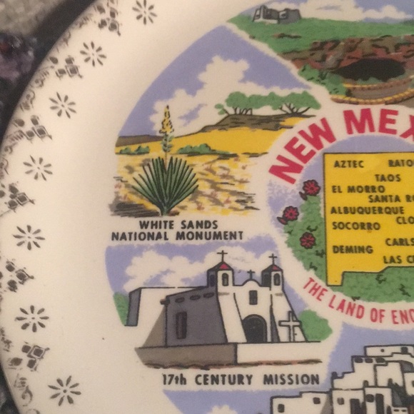 Collectible Plate from New Mexico - Picture 5 of 8